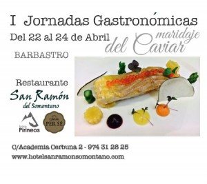 I Jornadas Gastronómicas: Maridaje del Caviar