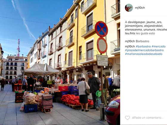 Plaza del Mercado en Instagram